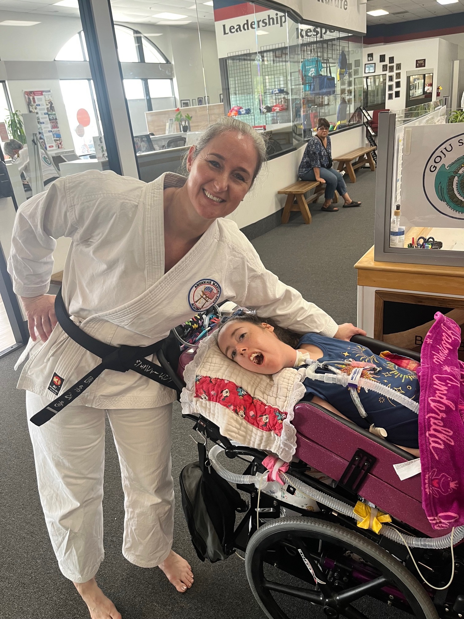 Copy of first degree blackbelt with Kennedy
